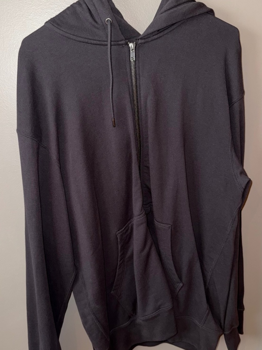UNIQLO Sweat Full-Zip Hoodie 09 Black XL